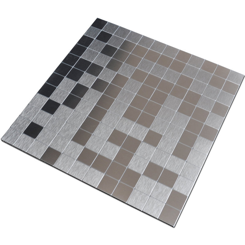 Real Metal Mosaic Peel And Stick Tile